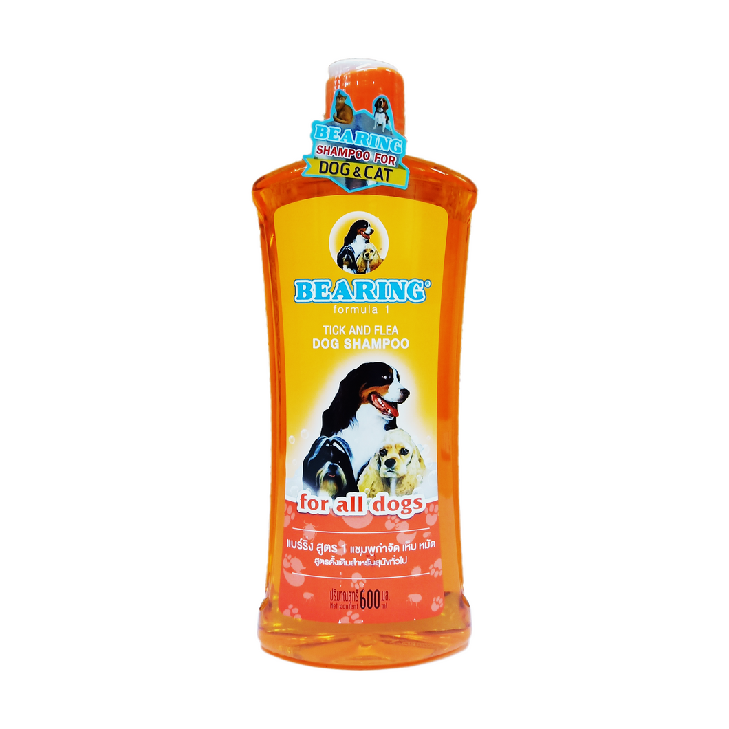 Bearing Tick and Flea Shampoo For All Dogs 600 ml