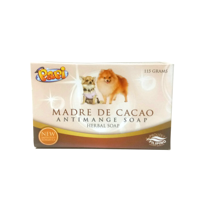 Papi Madre De Cacao Anti Mange Soap 115g