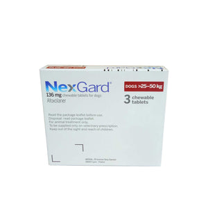 NexGard Chewable Tablets for Dogs 25-50kgs